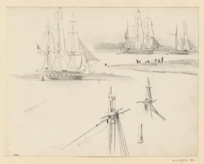 Verschillende schepen te Rotterdam