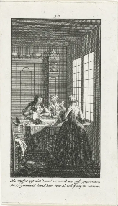 Versieren van de luiermand