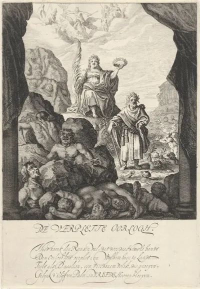 Vertoning van het Verpletteren van de Oorlog, 1648