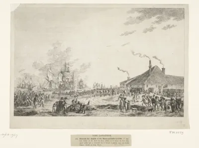 Vertrek van de Engelse en Russische troepen uit Den Helder, 1799