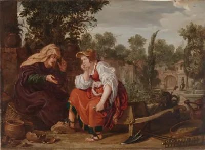 Vertumnus en Pomona