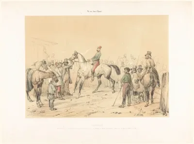 Verval en verkoop van het paard Brillant