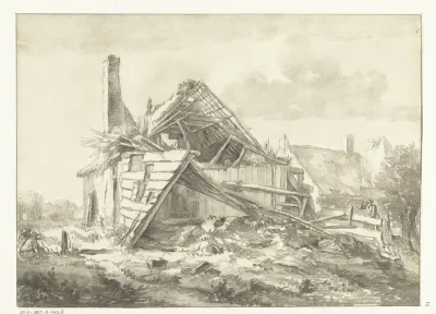 Vervallen boerderij