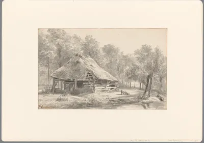 Vervallen boerenschuur