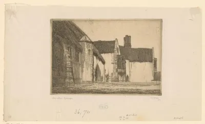 Vervallen middeleeuws gebouw