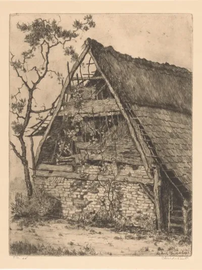 Vervallen schuur