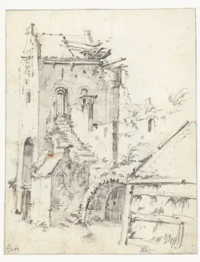 Vervallen stadspoort
