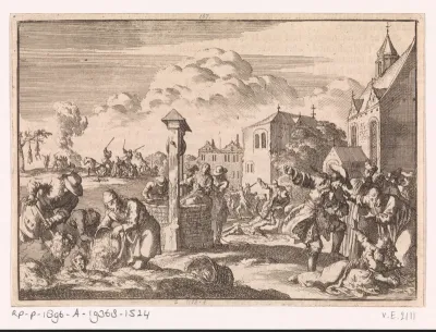 Vervolging van protestanten door Marsaut te Niort, 1682