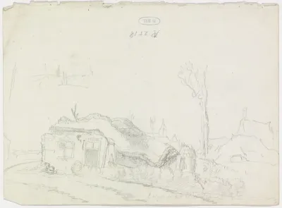 Verwoest huis, 1809