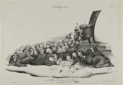 Very humble, very obedient, very submissive, and most of all, very voracious subjects, plate 136