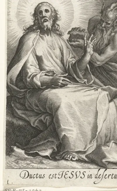 Verzoeking van Christus door Satan