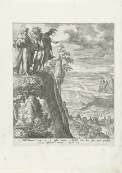Verzoeking van Christus in de woestijn