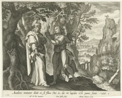 Verzoeking van Christus in de woestijn