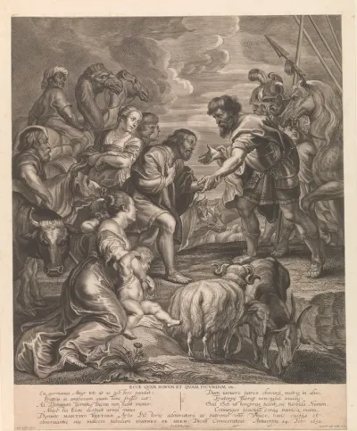 Verzoening tussen Jakob en Esau
