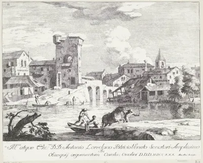 Vestingstadje aan rivier