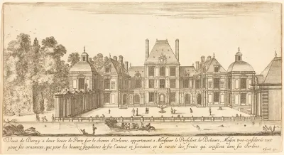 Veue de Berny a deux lieues de Paris sur le chemin d'Orléans