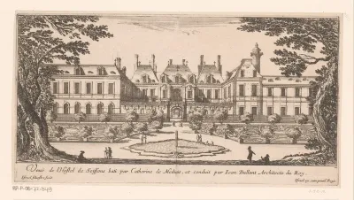 Veue de l'Hostel de Soissons