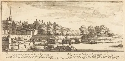 Veue de Larcenal