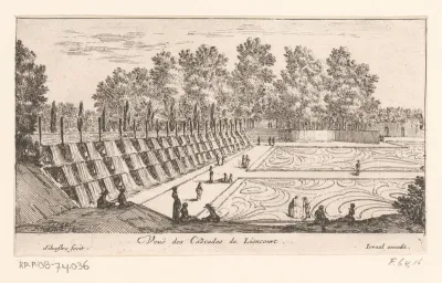 Veue des Cascades de Liencourt