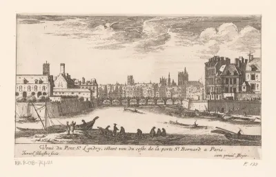 Veue du Pont St. Landry
