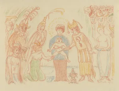 VI. De besnijdenis (uit: Taferelen uit het leven van Christus)