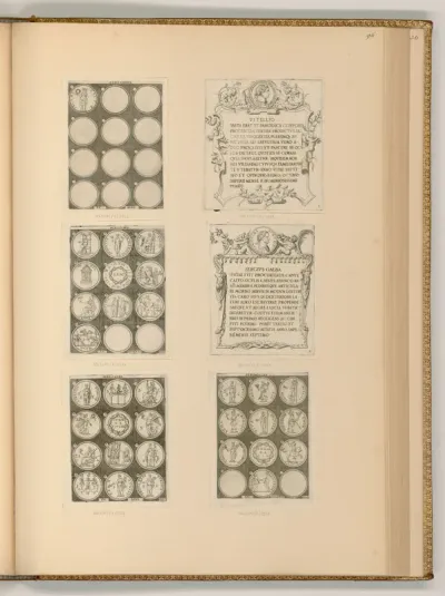 Vico, Enea: Omnium caesarum verissimae imagines ex antiquis numismatis desumptae (Buchillustration)