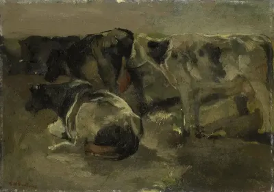 Vier koeien