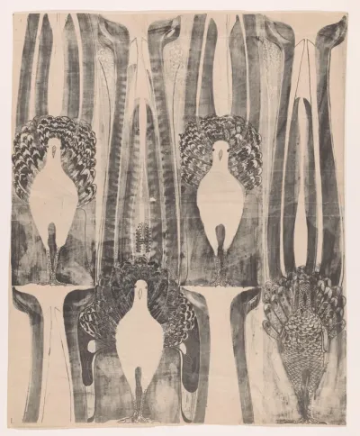 Vier liervogels