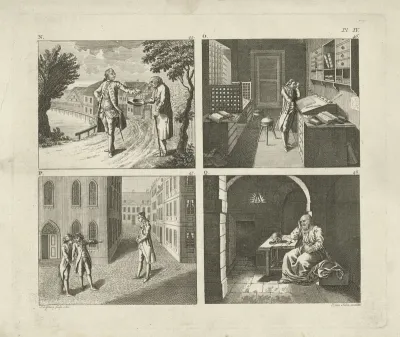Vier voorstellingen over de eigenschappen van de ziel, plaat 4