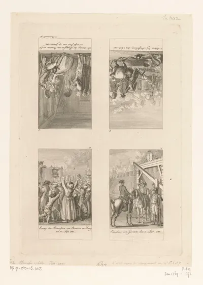 Vier voorstellingen uit de Nederlandse oorlogsgeschiedenis