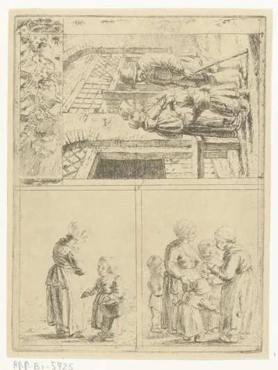 Vier voorstellingen van het gezinsleven