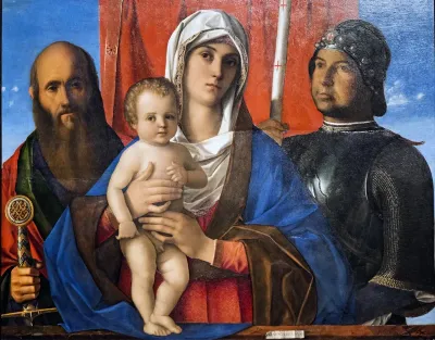 Vierge à l'Enfant entre Paul et saint Georges