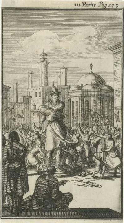 Viering van het Houly-feest te Kabul
