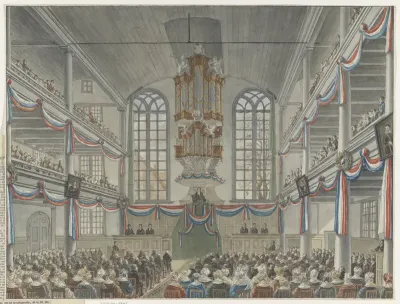 Viering van het tweehonderdjarig bestaan van het Seminarium van Remonstranten, 1834