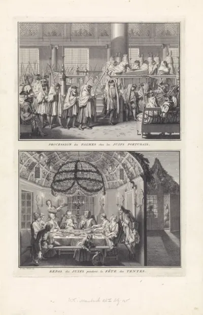 Viering van Soekot of het Loofhuttenfeest