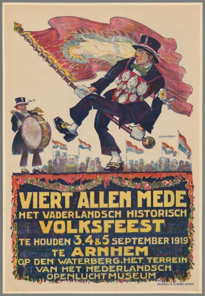 Viert allen mede het vaderlandsch historisch volksfeest te houden 3, 4, 5 september 1919 te Arnhem (...)