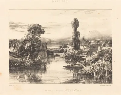 View at Alençon (Vue prise à Alençon)