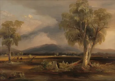 View at Mudgee, farm of George Cox, New South Wales