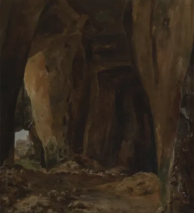 View from a Grotto near Naples