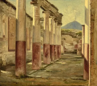 View from Pompeii.