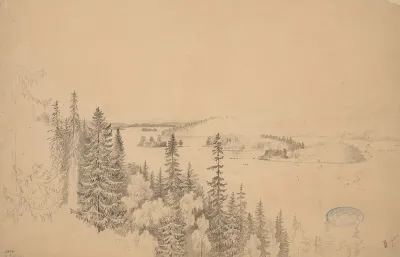 View from Suopeltovuori over Haminalahti