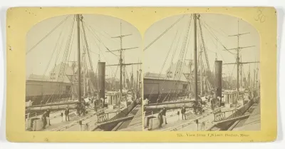 View from T Wharf, Boston, Mass