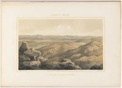View from the Peak of Otter, No. 1