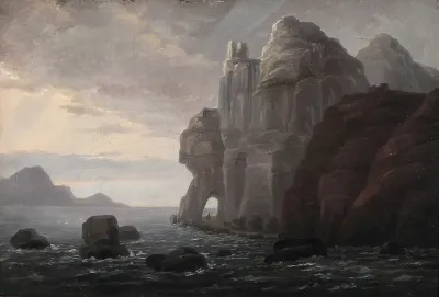 View from the Scottish coast.