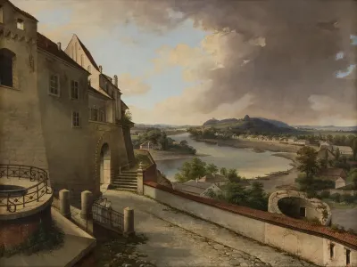 "View from Wawel" by Jan Nepomucen Głowacki