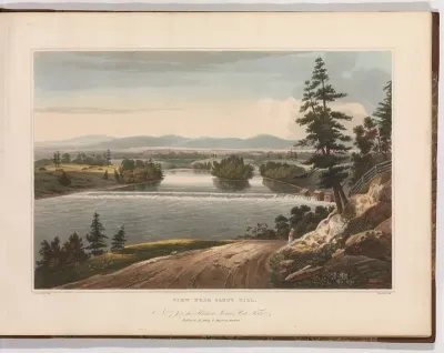 View Near Sandy Hill (No. 7 of The Hudson River Portfolio)