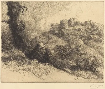 View of a Chateau (Chateau des Revenants)
