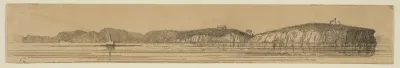 View of a Coast Line (from Sketches on the Coast Survey Plate)
