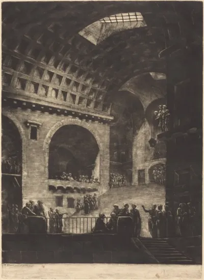 View of a Prison