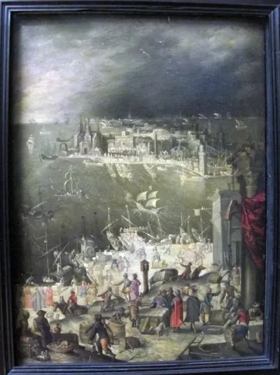 View of a Seaport